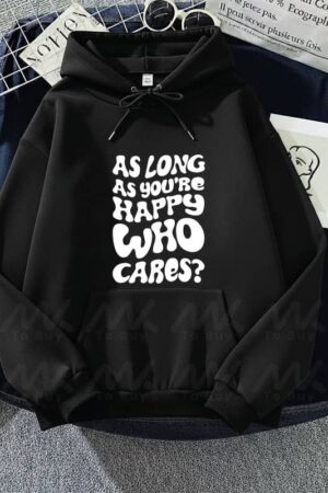 capuche noir avec design pour hommes tunisie